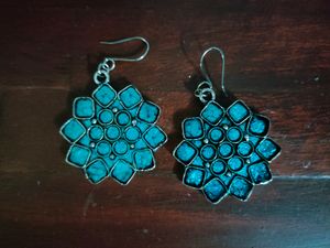 *PRICE DROP* Aqua Blue Earrings