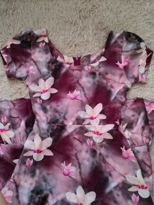 Floral Print Midi Dress
