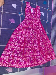Gown With Embroidery Work Jacket