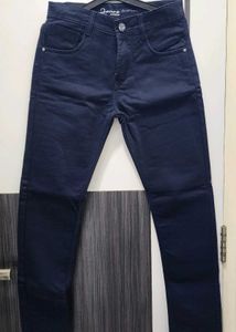 Navy Blue Skinny Fit Jeans