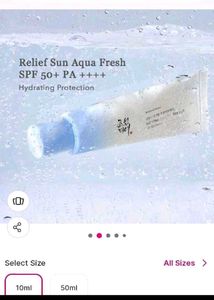 pack Of  2 Korean  Sunscreen  New Seal   10 ml bot