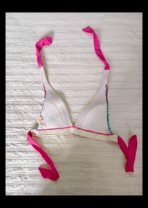 Colorful Crochet Bikini Top