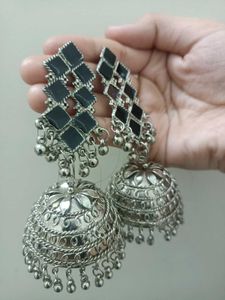 Oxidised Earings