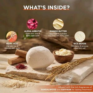 Bellavita Brightening &amp; Moisturizing Soap
