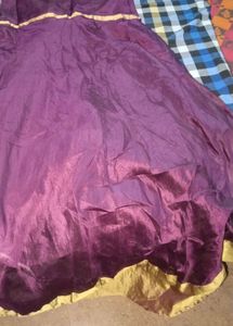 Burgundy Long Gown