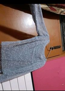 (combo🎉) Denim Jeans &amp; Sparkly Top