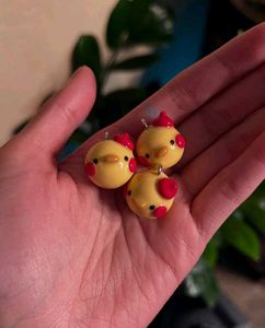 Cute Chick Charms (Set of 3)
