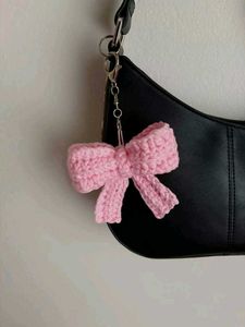 Crochet Bow Keychains
