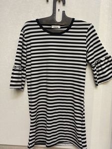 Chic Striped Midi Dress