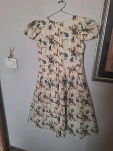 Floral Print Mini Dress