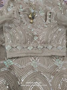 Stunning Sequin Lehenga Choli Set