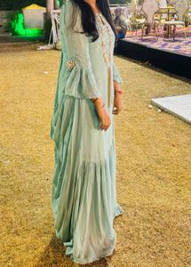 Elegant Blue Ethnic gown