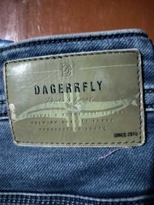 Dagerrfly Men's Blue Denim Jeans