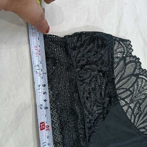 Black Lace 🥰Trim Bikini Panty