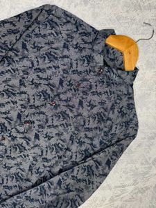 maasimo dutti Printed Long Sleeve Shirt