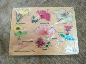 Learners Play Flower Puzzle