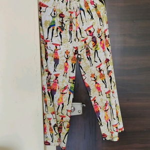 Palazzo Pant Tribal Design