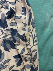ZARA Basic Floral Printed Shirt