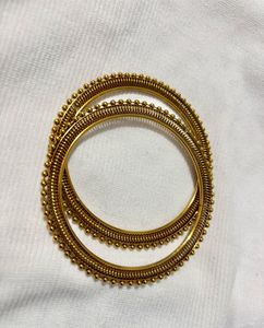 2 Pair Of Oxidized Bangles