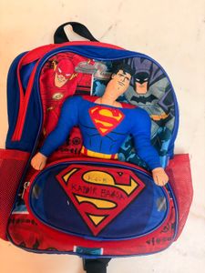 Superman Backpack with Plush Toy