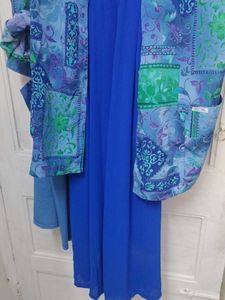Blue jumpsuit