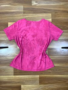 just Cavalli y2k Pink Embellished top