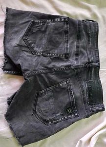CalvinKleinBlack Denim shorts