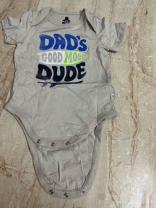 GAP 'Dad's Good Mood Dude' Onesie 18-24month