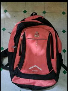 Stylish Pink and Black Backpack