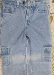 Light Wash Denim Jeans
