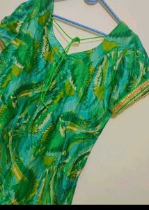 Green🟢 Kurta Pant Set &amp; Dupatta For 38 Bust