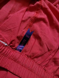 XXL Peach Casual Pants for Women