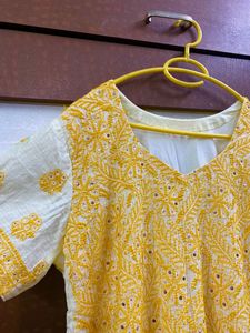 Mango Colour Salwaar Suit