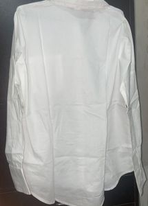 Classic White Button-Down Shirt
