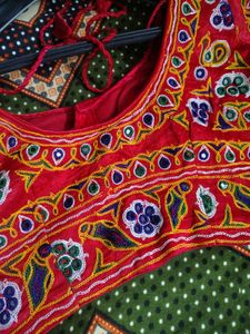 original kutchi work blouse choli set for Navratri