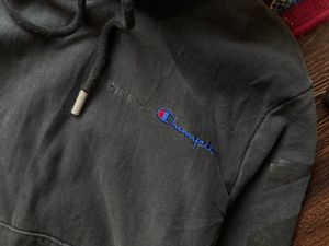 Authentic Off-White Black x champion Hoodie