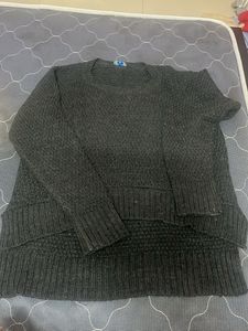 Dark Grey Knit Sweater