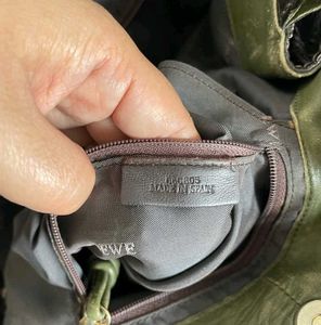 Loewe Brown Patent Leather Bag