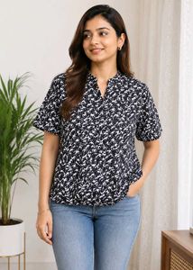 Stylish Women's Printed Top