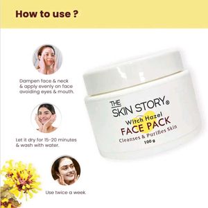 The Skin Story Witch Hazel Face Pack