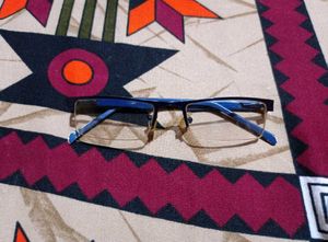 Stylish Half Rim Eyeglasses - Modern Design