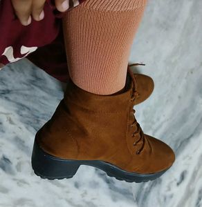 Brown Ankle Boots - Comfortable &amp; Stylish