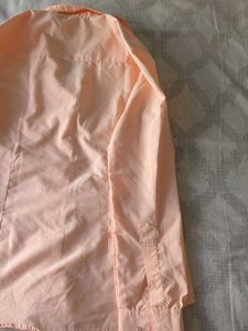 Peach Button-Up Shirt