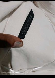 Chic White Button-Down Mini Dress