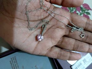 Voylla silver Heart Neckpiece ❤️✨️🌷