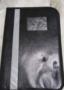 Professional Black Document Folder