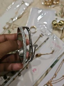 Sparkling Crystal Cuff Bracelet