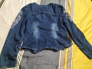 Embroidered Denim Jacket