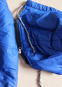Kids Blue Padded Jacket