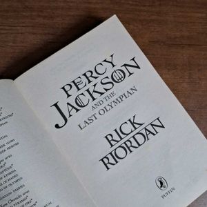 Percy Jackson &amp; The Last Olympian by Rick Riordan